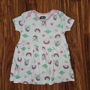 5 For $25 Star Wars Amazon Essentials Dress With Bodysuit Baby Size 24 Months